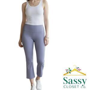 ✨ LULULEMON Periwinkle Blue High Rise Crop Leggings 10 NWOT 🧘🏼‍♀️
